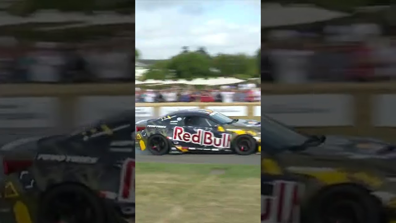 Incredible sounding Lexus RC F drift car at Goodwood