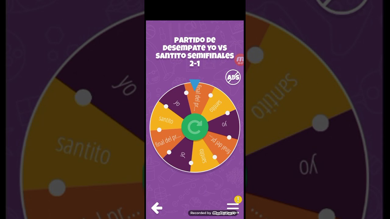 Partido de desempate yo vs @Santito3 