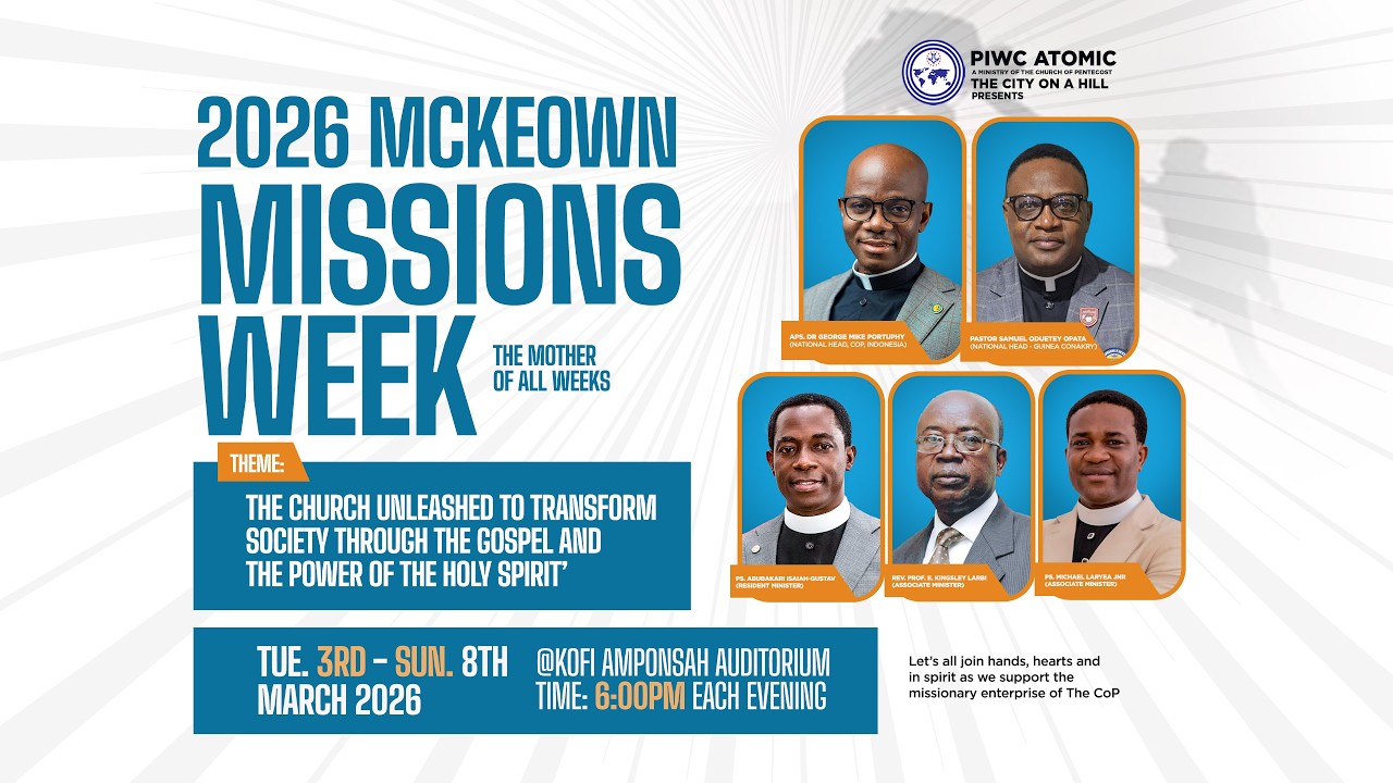 2026 MCKEOWN MISSIONS WEEK || 08/03/2026