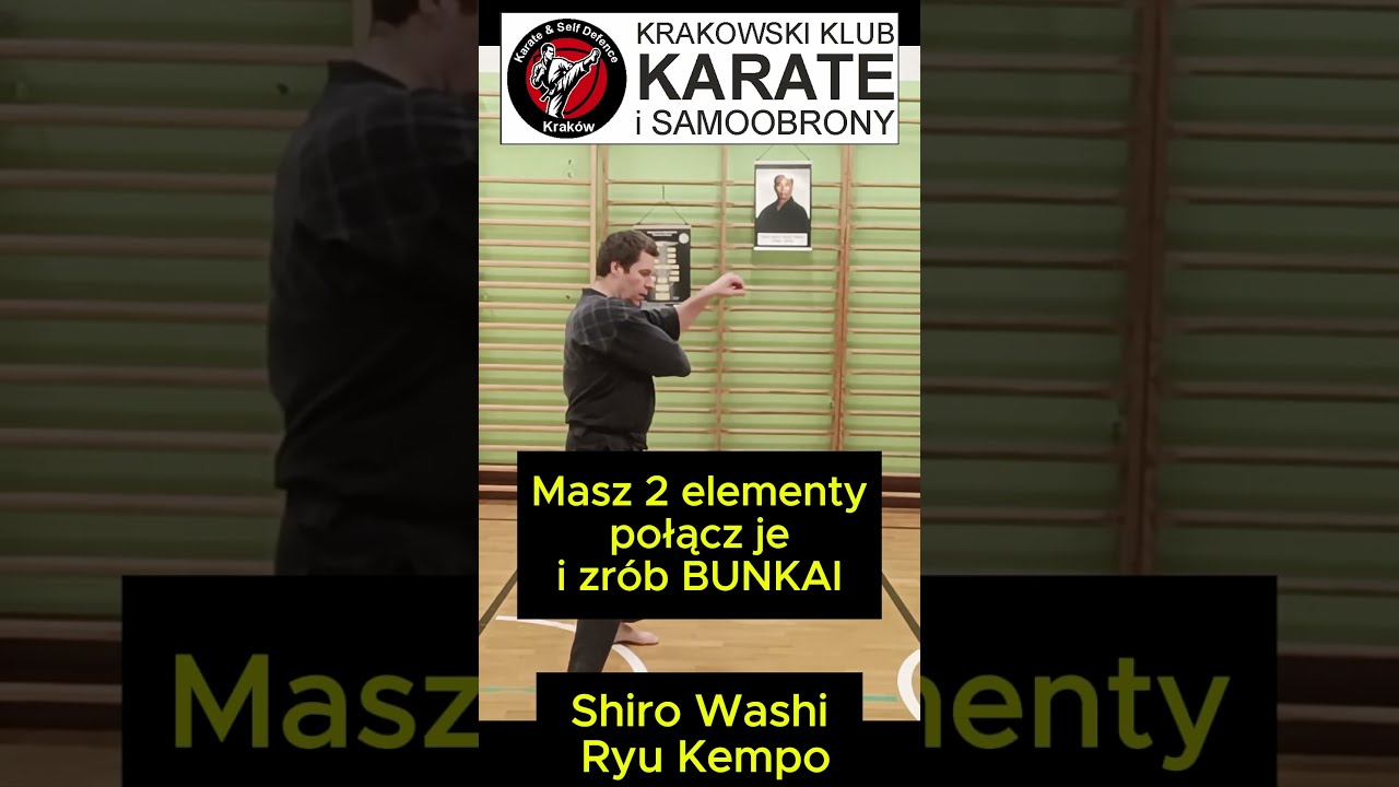 Bunkai Naihanchi Shodan / Tekki Shodan - Krakowski Klub Karate i Samoobrony - Norbert Andrzejewski