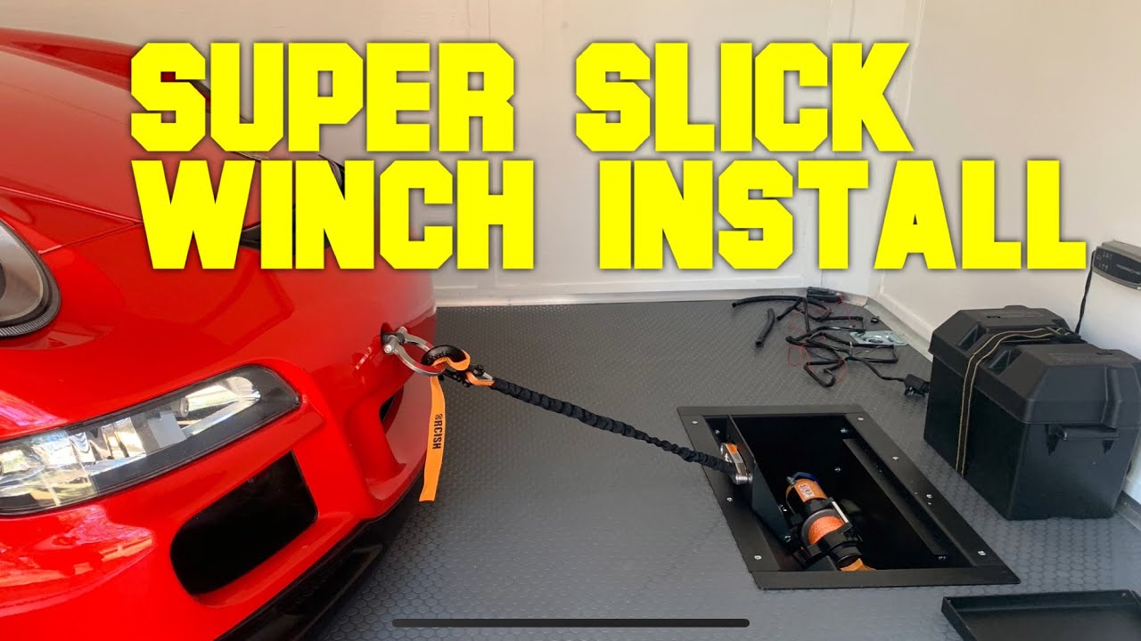 Cargo TRAILER conversion build!  Winch box and battery install Ep 3