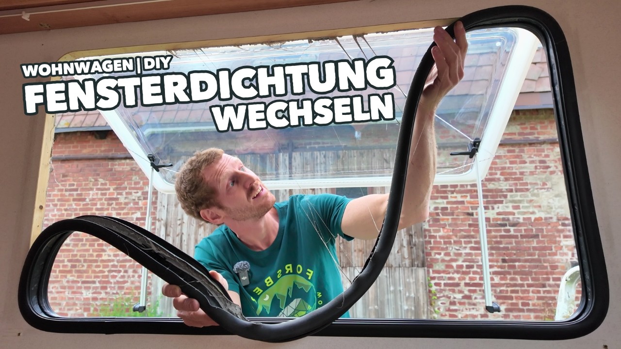 Fensterdichtungen am Wohnwagen wechseln / erneuern - So wird alles wieder dicht! | DIY ANLEITUNG