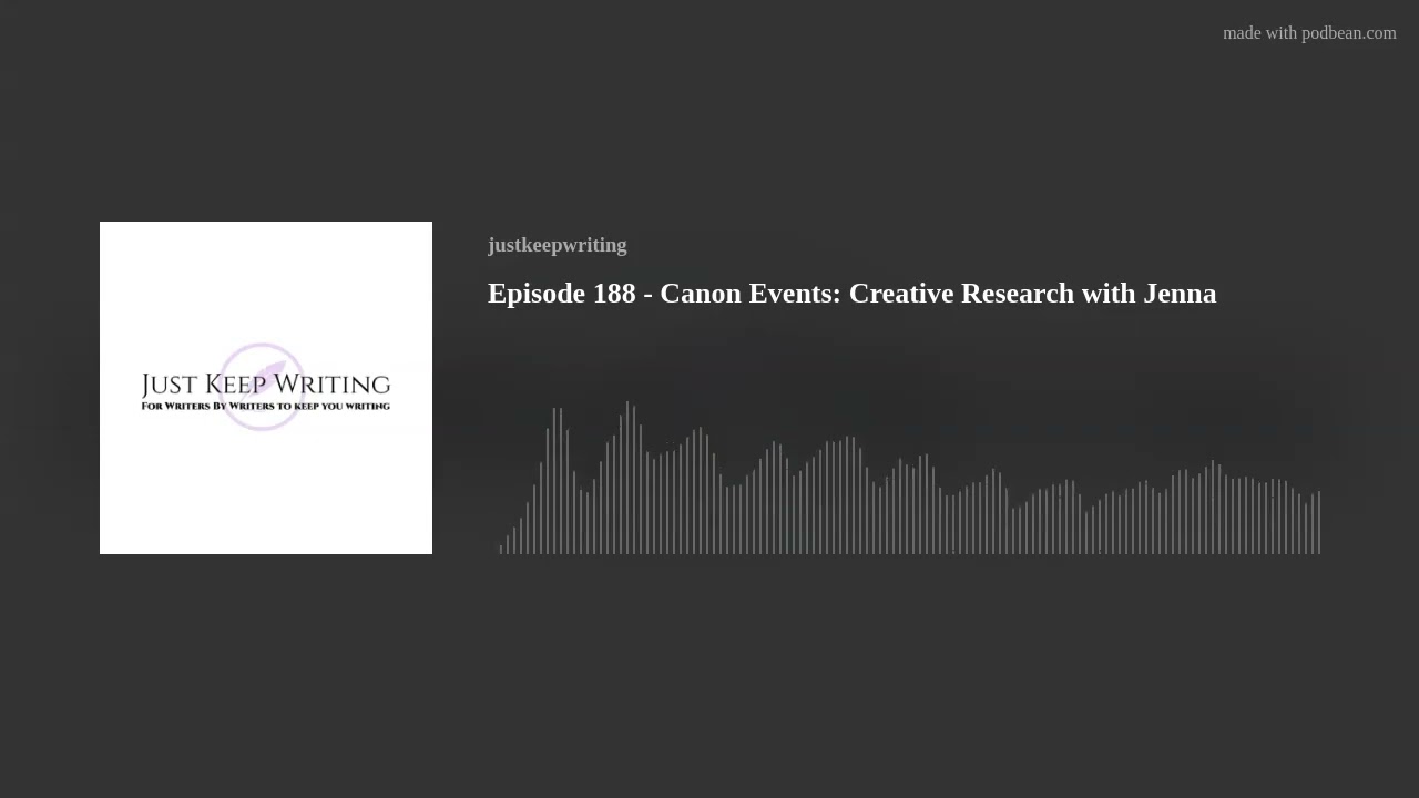 Episode 188 - Canon Events: Creative Research with Jenna
