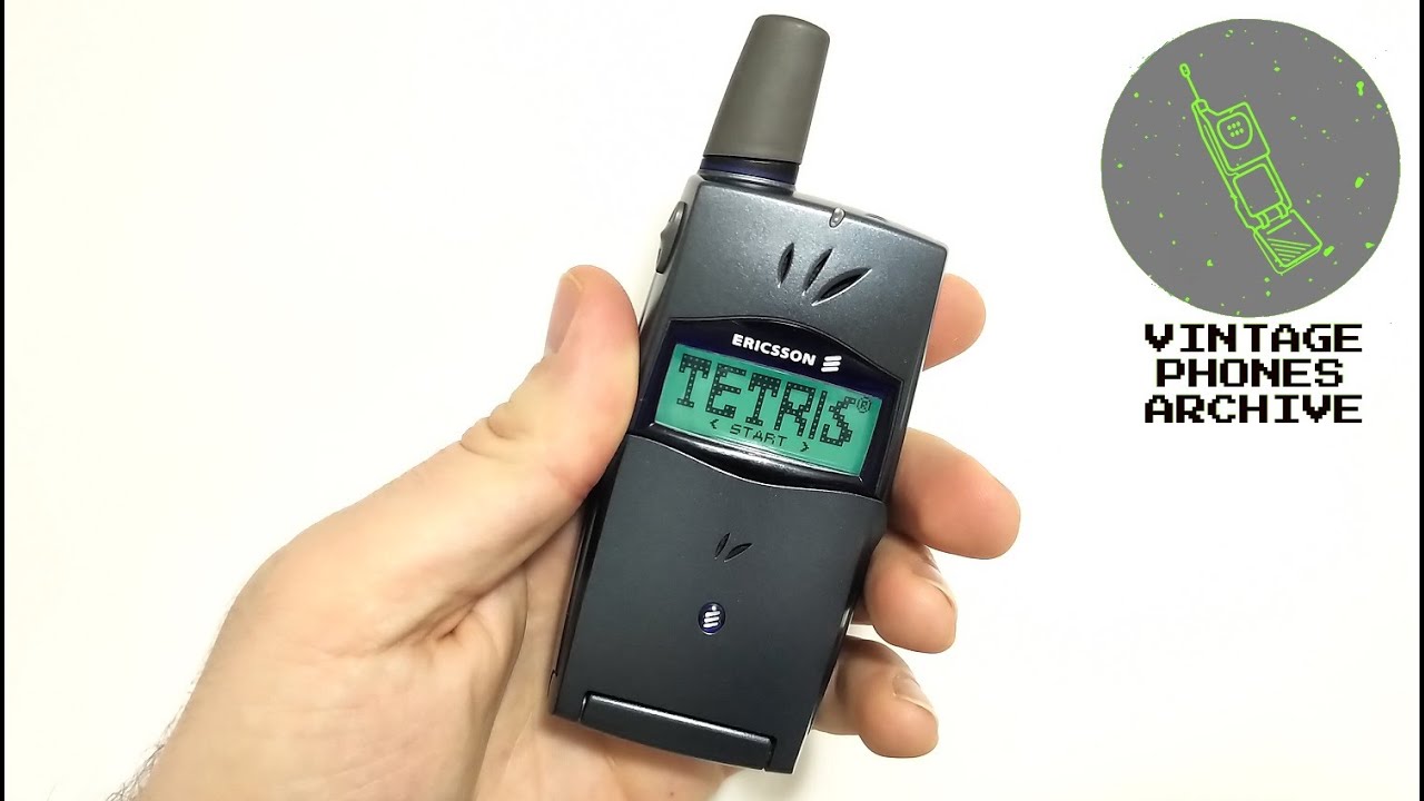 Ericsson T29 Unboxing - Mobile phone menu browse, ringtones, games, wallpapers