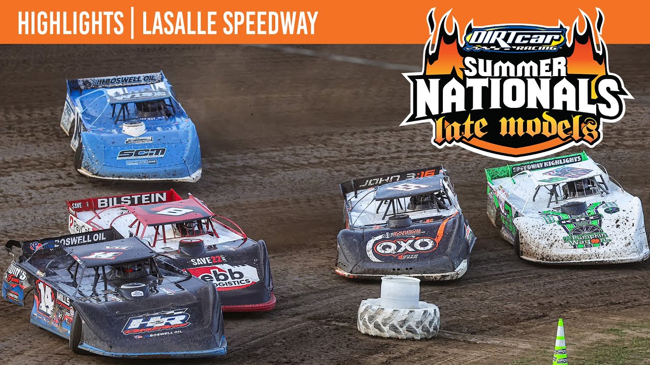 DIRTcar Summer Nationals Late Models | LaSalle Speedway | July 3, 2025 | HIGHLIGHTS
