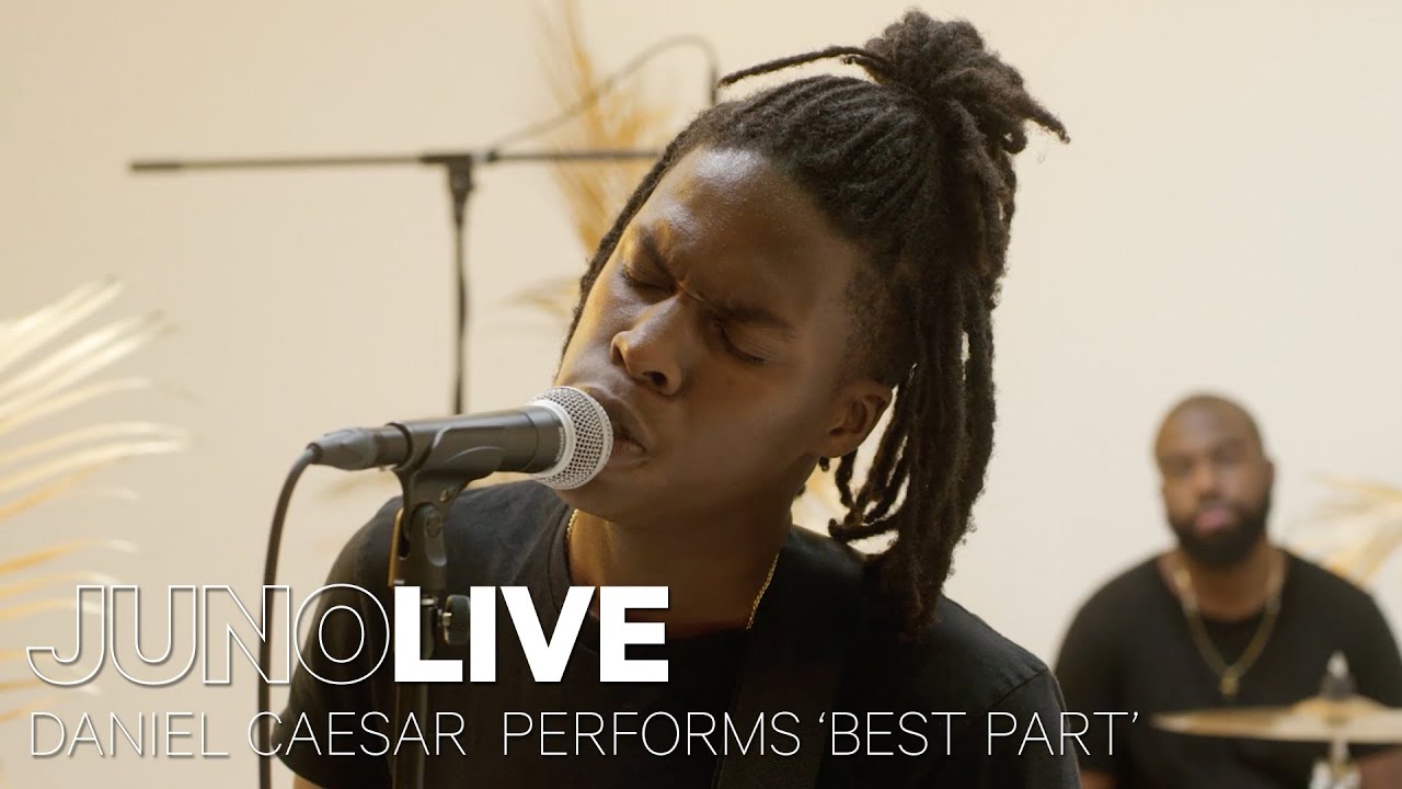 Daniel Caesar performs 'Best Part' on JUNO LIVE | JUNO TV