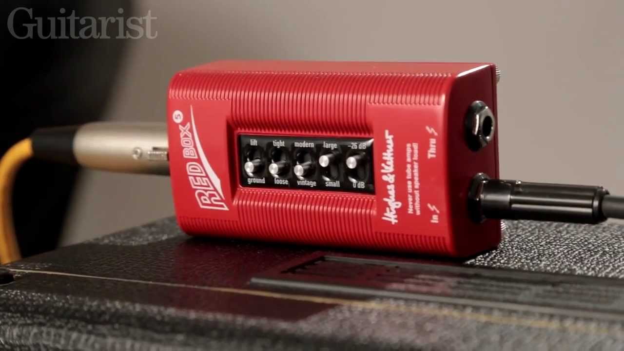 Hughes & Kettner Red Box 5 DI versus Shure SM57 A/B comparison test