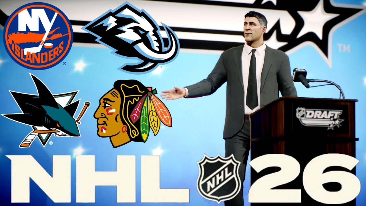 NHL Draft - NHL 26 Be A Pro Career ep 3
