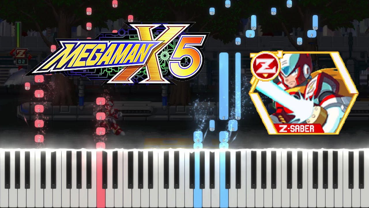 Mega Man X5 - Opening Stage Zero (Piano Tutorial by Javin Tham)