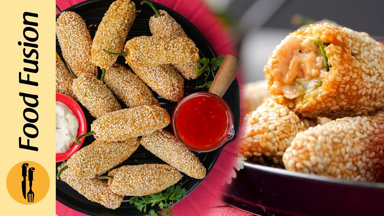 Cheesy Mirch Pakora Recipe by Food Fusion