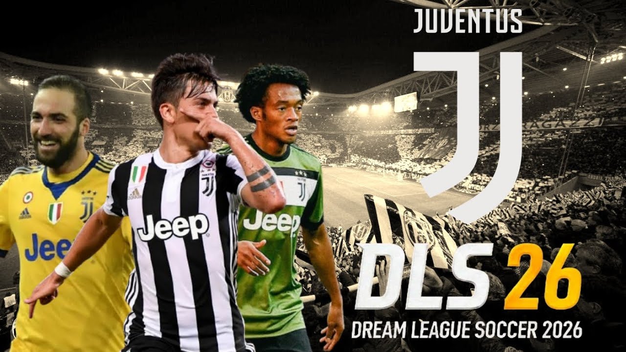 Kits Juventus Turín 2017/18 para DLS 26 