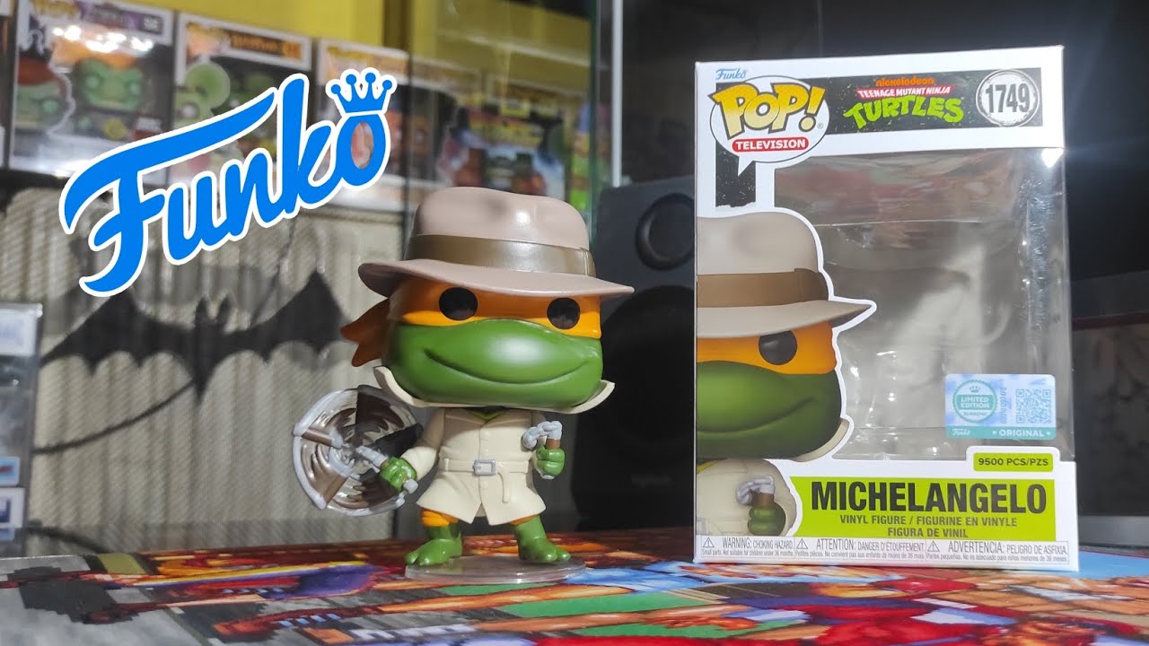 Turtles Michelangelo with coat LE 9500Pcs review!