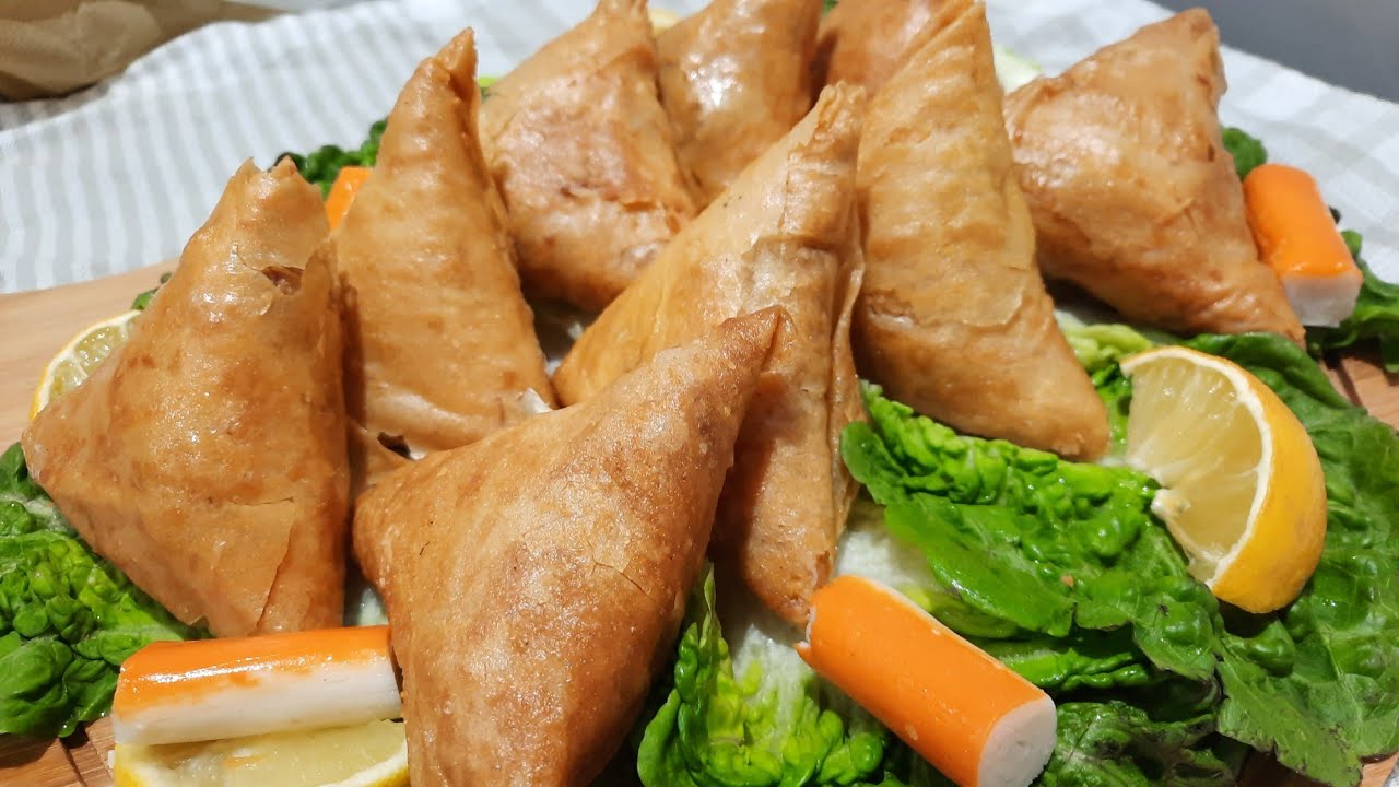 بريوات بالحوت او السمك بشرمولة بنينة ومعلكة 👌مذاق لا يقاوم و بطريقة مبسطة جدا👌briwat au poisson🦐