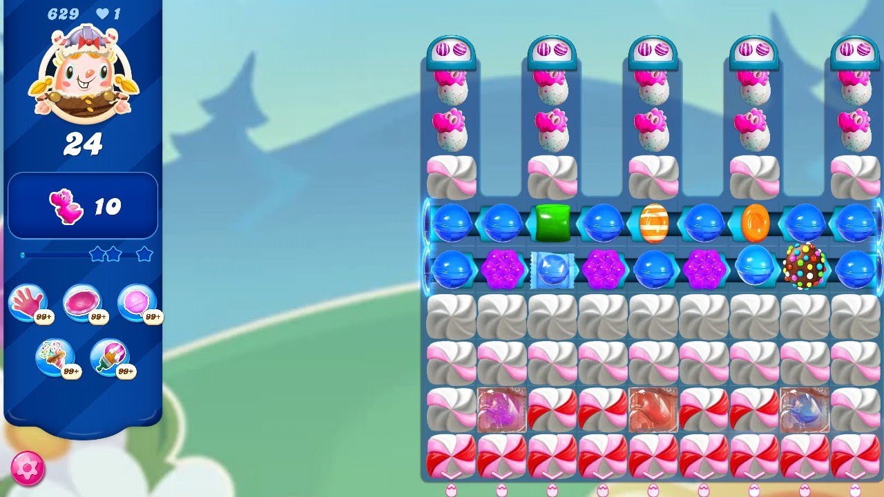 Candy Crush Saga Level 629