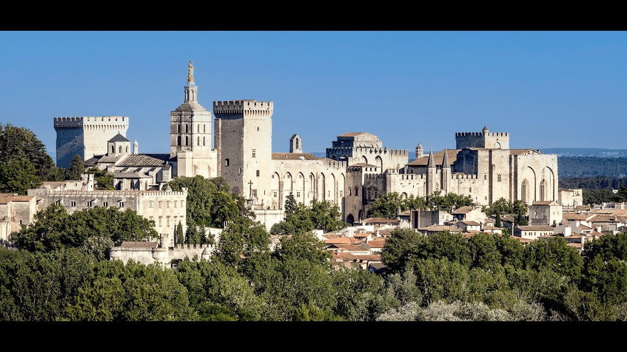 Avignon - Residenz der Päpste und Mittelpunkt der christlichen Welt im 13. Jhd. - UNESCO Welterbe