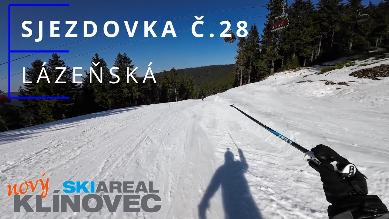 (CZ) Klínovec | Sjezdovka č.28 | Lázeňská