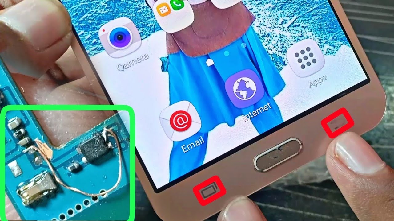 Samsung J7 Home key option key & Back Key Not Working Solution 10000% Work