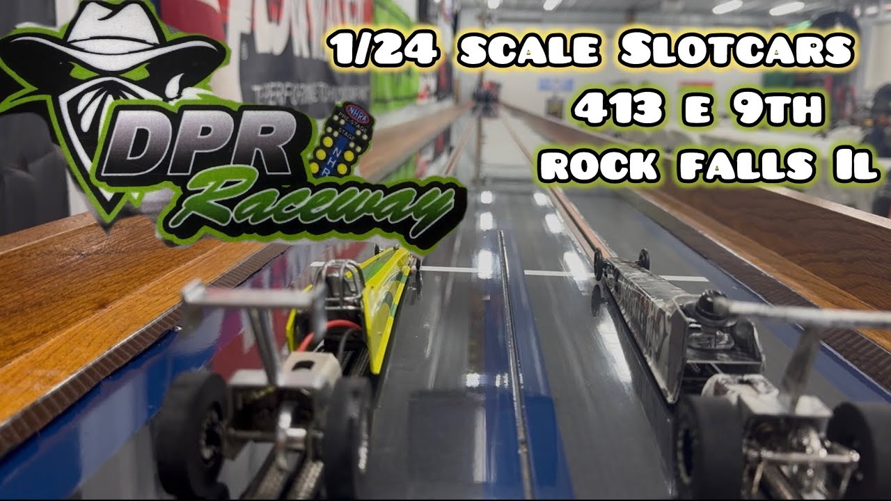 DPR DEEP POCKETS RACEWAY Rock Falls IL 1/24 Scale Slotcars 