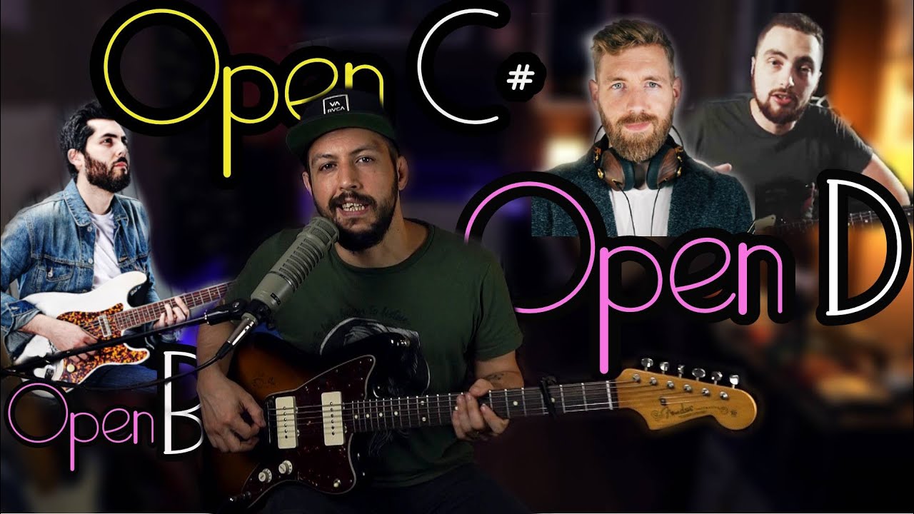 Afinación ABIERTA - Para que sirve - Open C# 💪🎸 ( estilo Ariel Posen )