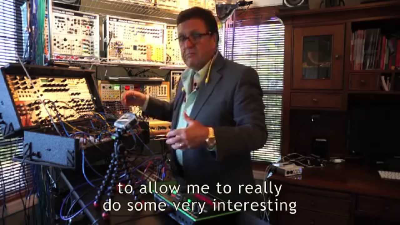 Dr. Richard Boulanger testing AIRA SBX-1 and Modular Synth