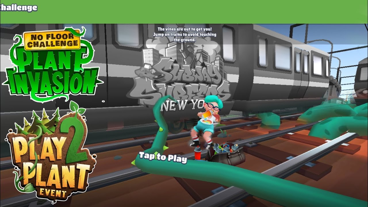 Subway Surfers PLANT INVASION ☘️🌵 in NEW YORK PLAY TO PLANT ☘️🌵 in Subway Surfers San Francisco 2024
