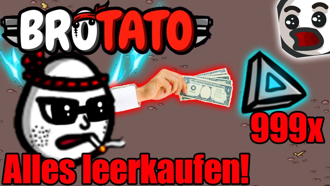 Absolut KRASS! Dieser NEUE CHARAKTER ist GENIAL! Den Shop LEERKAUFEN! | Brotato Update 1.0