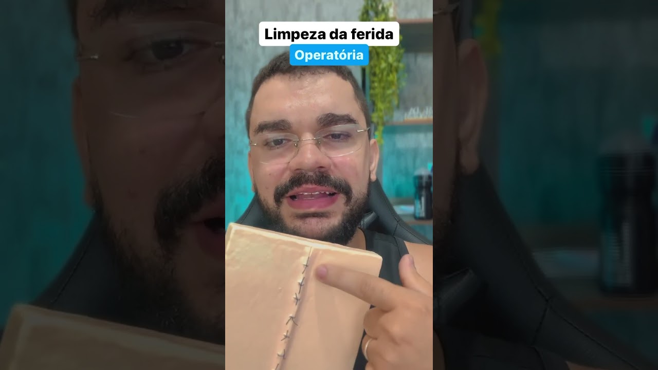 Limpeza da ferida operat&oacute;ria o que utilizar? #enfermagem #feridas #curativos