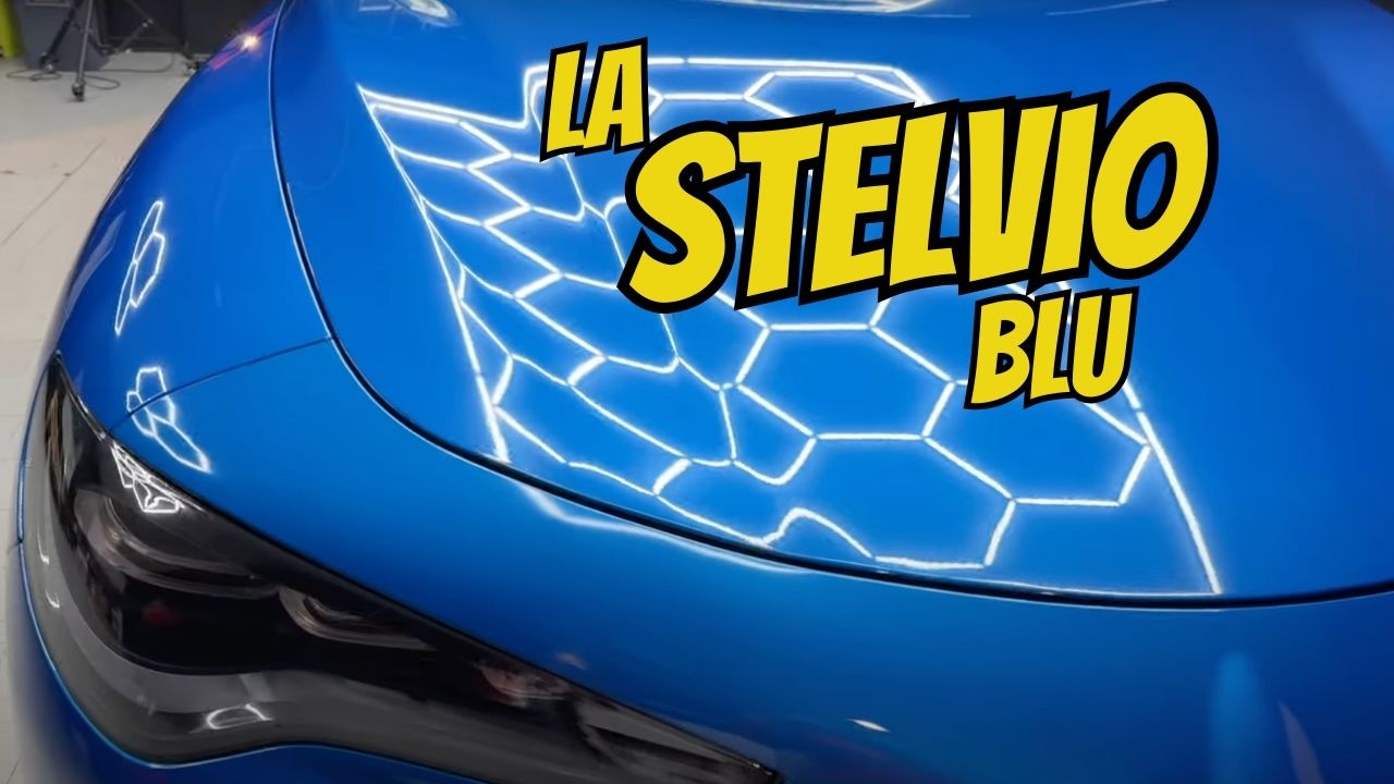 🚘 Detailing Alfa Romeo Stelvio Blu Veloce – Lavaggio, Decontaminazione e Protezione Nano 🔥