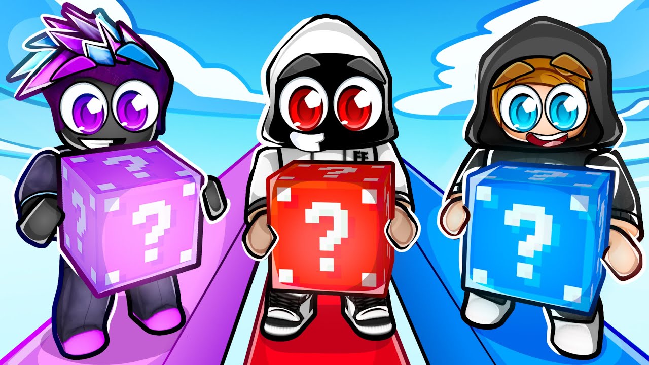 TMF LUCKY BLOCK RACE! (Roblox Bedwars)