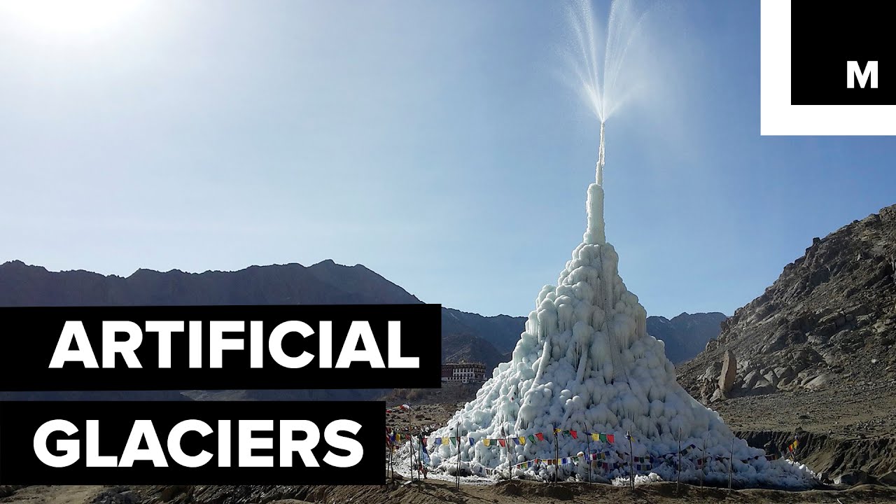 Ice pyramids