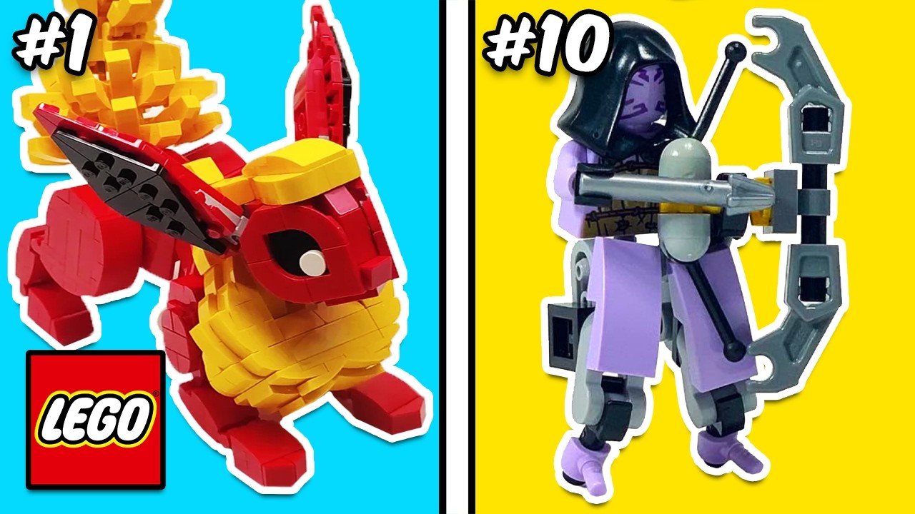4000 IQ ТЕХНИК СТРОИТЕЛЬСТВА LEGO!