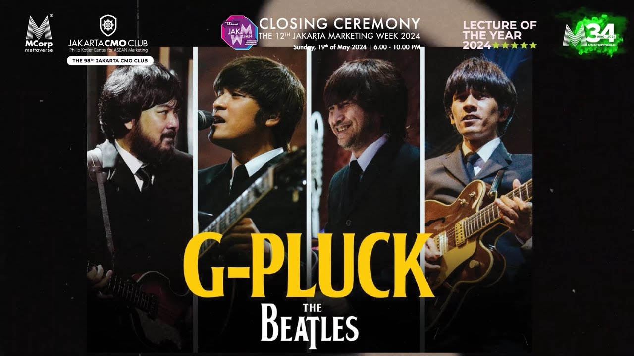G-Pluck Beatles Special Performance in Jakarta Marketing Week 2024