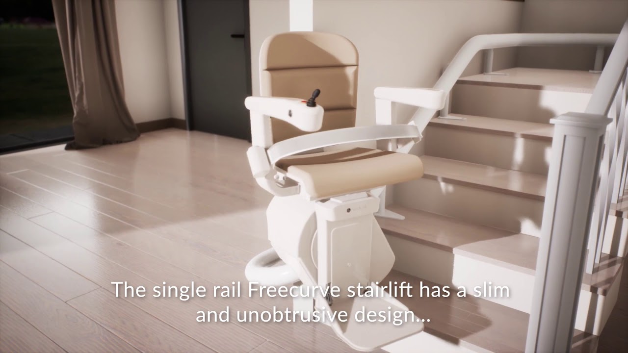 Handicare Freecurve - How to use the stairlift (UK + international version)