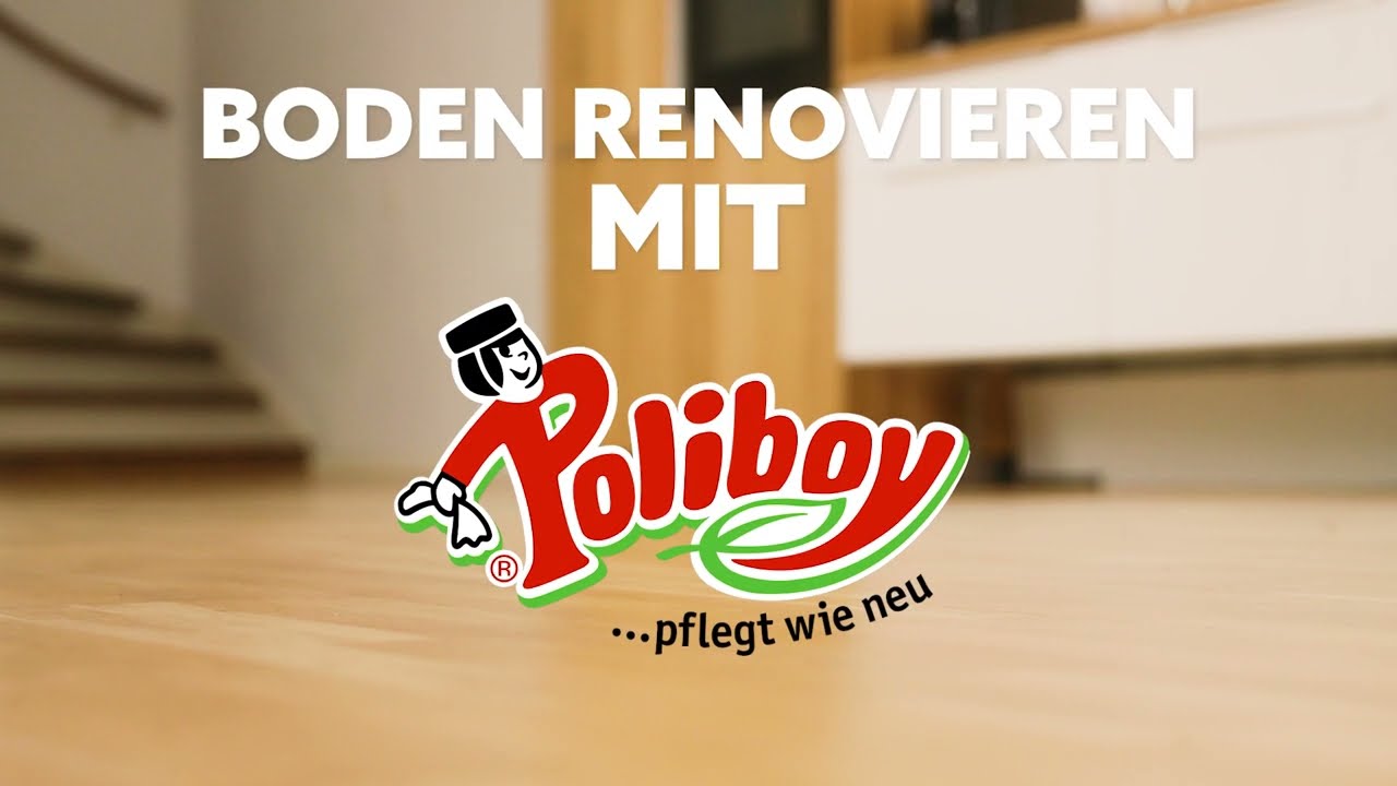 DIY: Boden renovieren mit POLIBOY / Anwendungsvideo