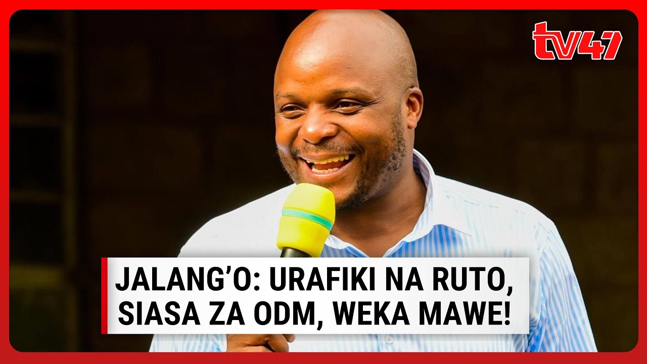 Mbunge Jalang'o azungumzia; useneta, urafiki wake na Rais Ruto, siasa za ODM | UKUMBI WA SIASA