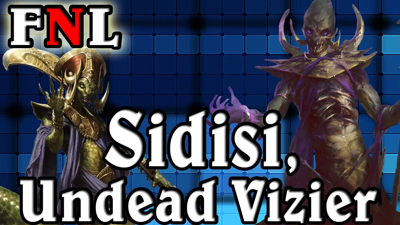 Friday Night Lore: Sidisi, Brood Tyrant/ Undead Vizier
