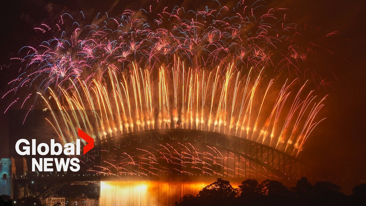 New Year's 2024 countdown celebrations & fireworks around the world | PART 1
