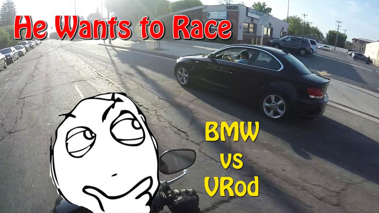 BMW Races VRod