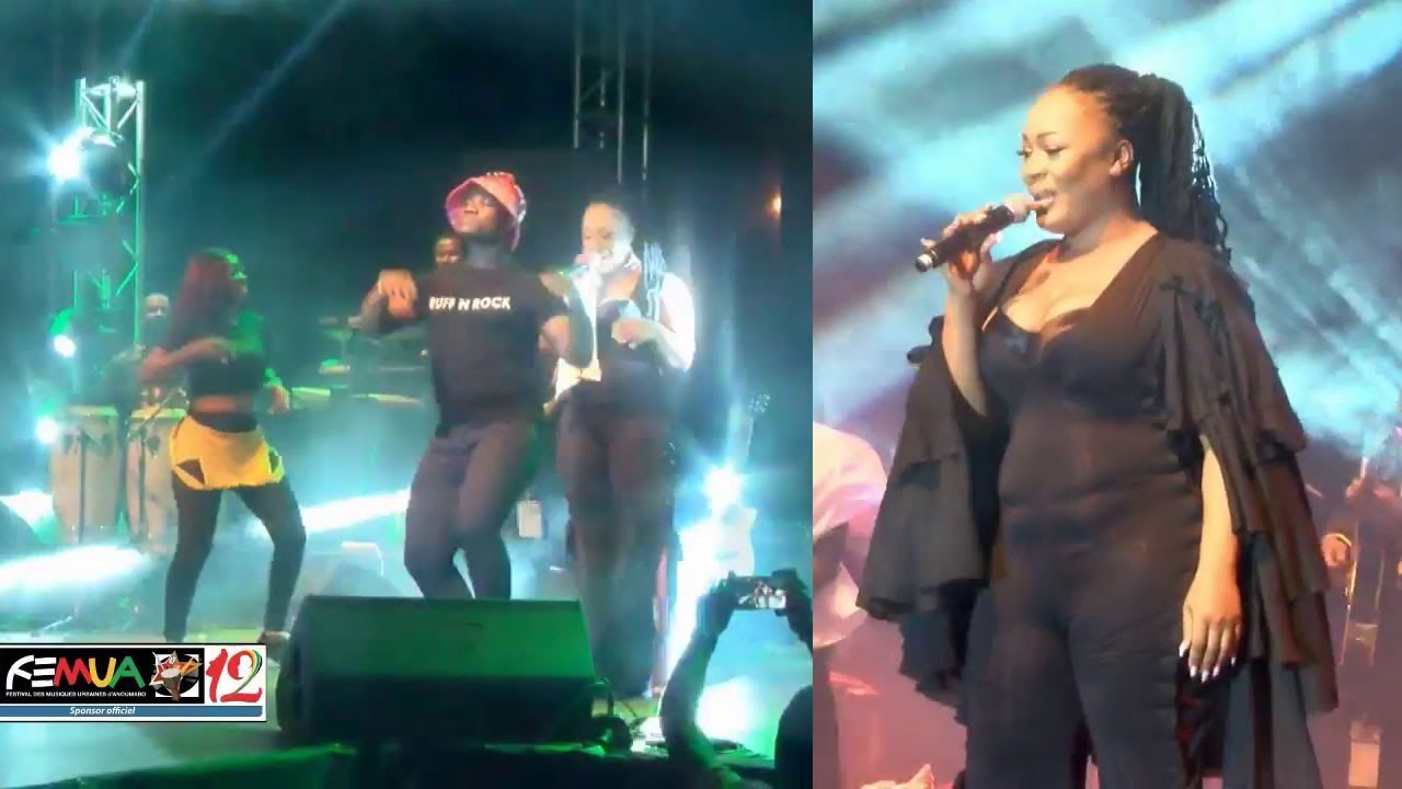 Prestation de Josey Priscille au Femua 12