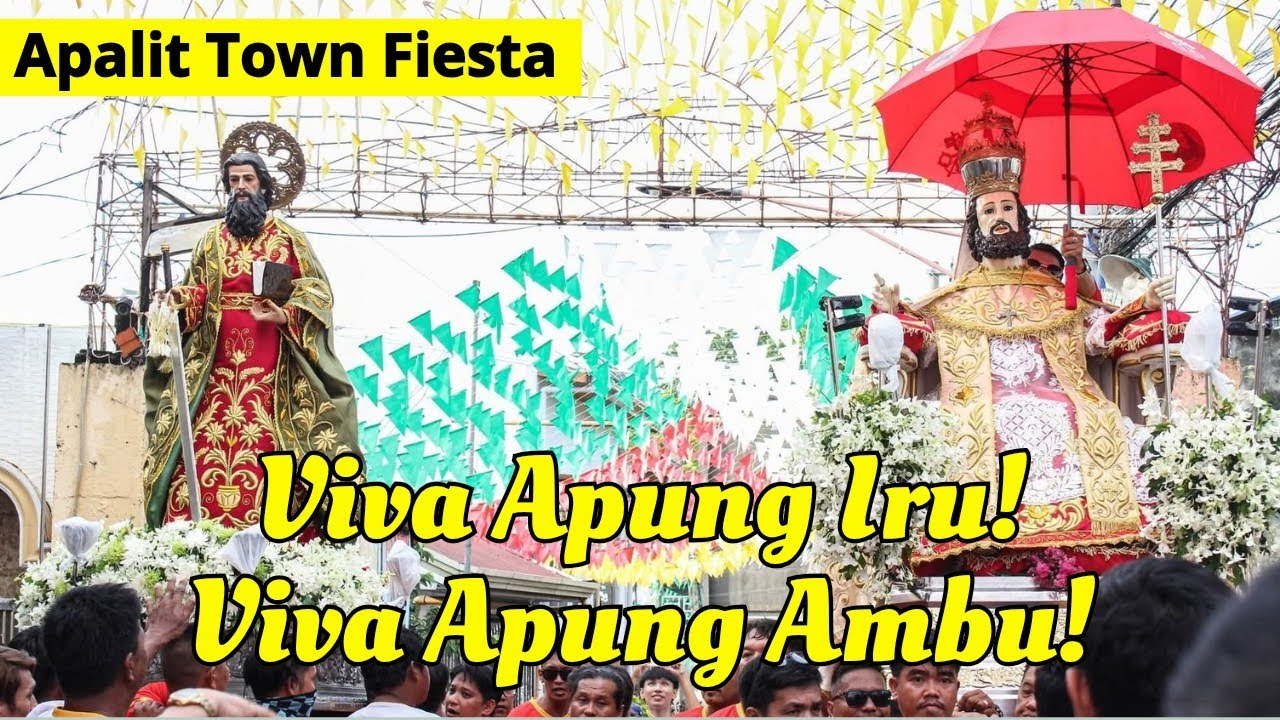VIVA APUNG IRU! VIVA APUNG AMBU! Procession of Saints Peter & Paul | San Pedro San Pablo Tipa Novena