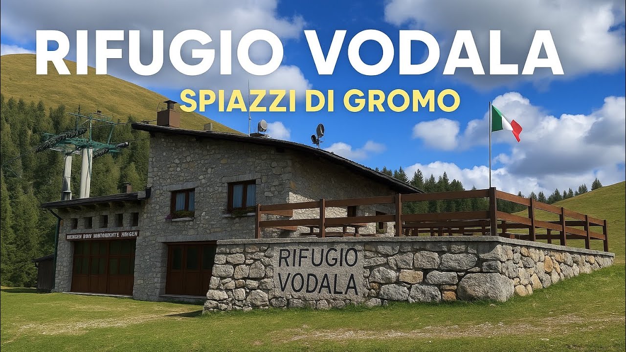 RIFUGIO VODALA da SPIAZZI DI GROMO (BG)🍷⛰️