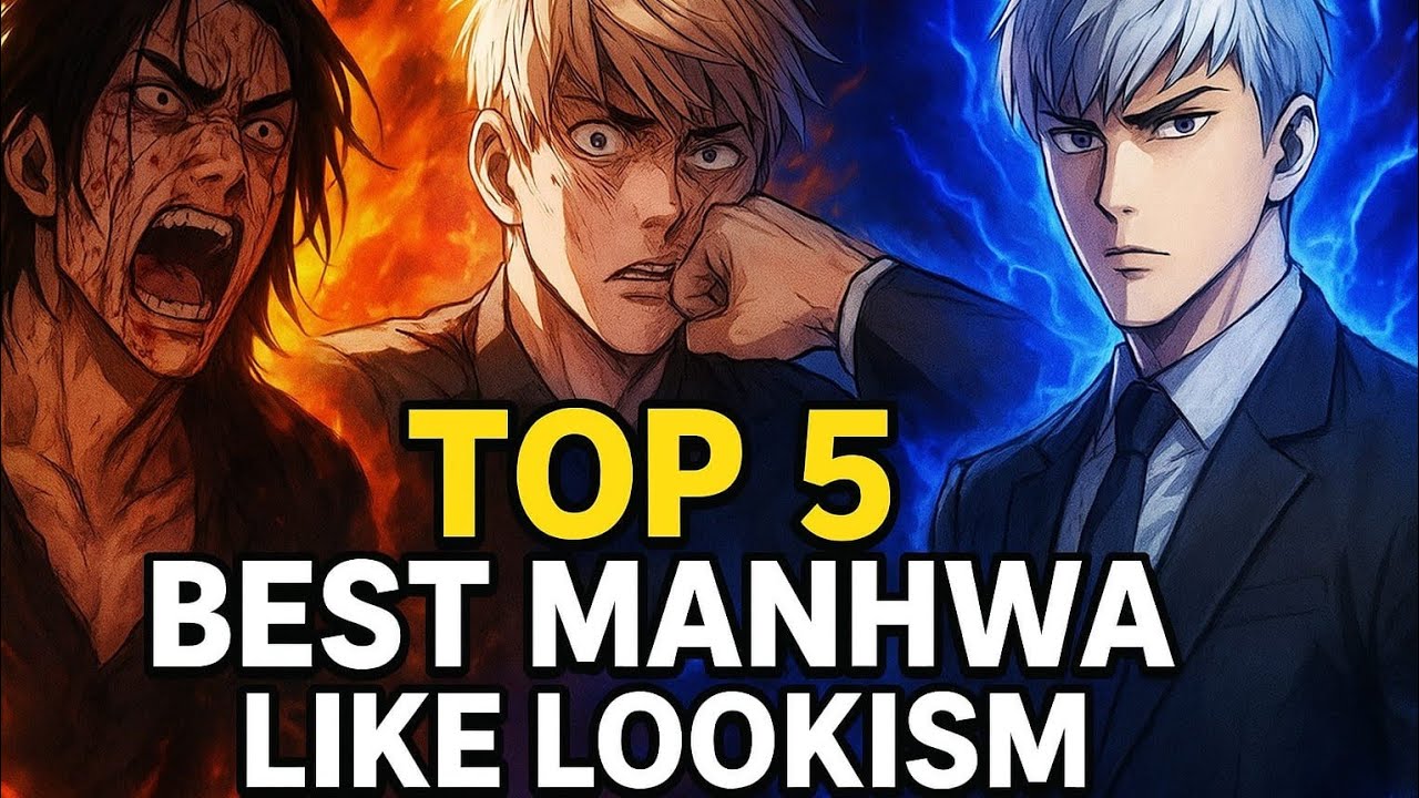 Top 5 BEST Manhwa Like LOOKISM 🔥 | Hindi | School Bully, Revenge, Action Manhwa Recommendation