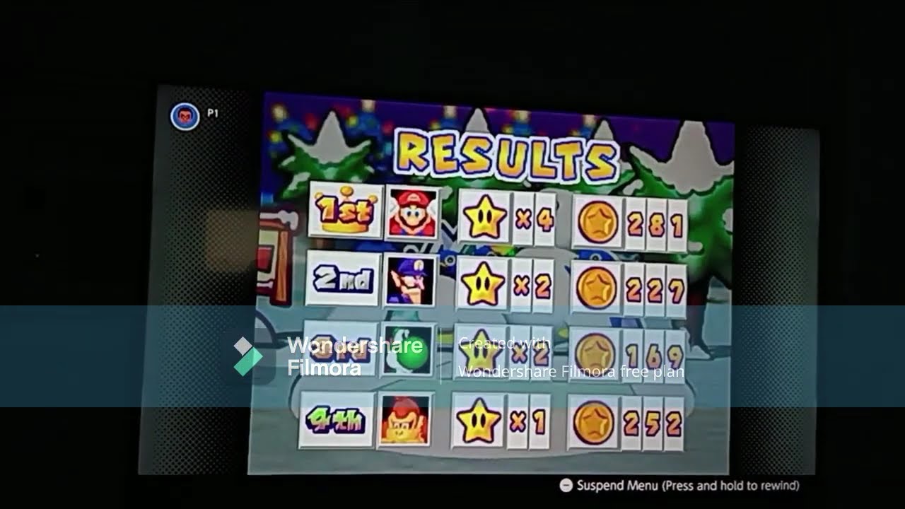 Mario Party 3 (NSO) - Холодные воды, 35 поворотов за Марио, часть 5: Повороты 17-20 [Суперсложно]