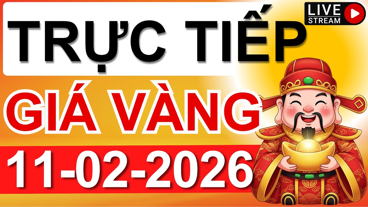 Trực tiếp giá vàng hôm nay 11/02/2026 | Cập nhật vàng SJC, 9999, DOJI, Mi Hồng, PNJ, BTMC, Phú Quý