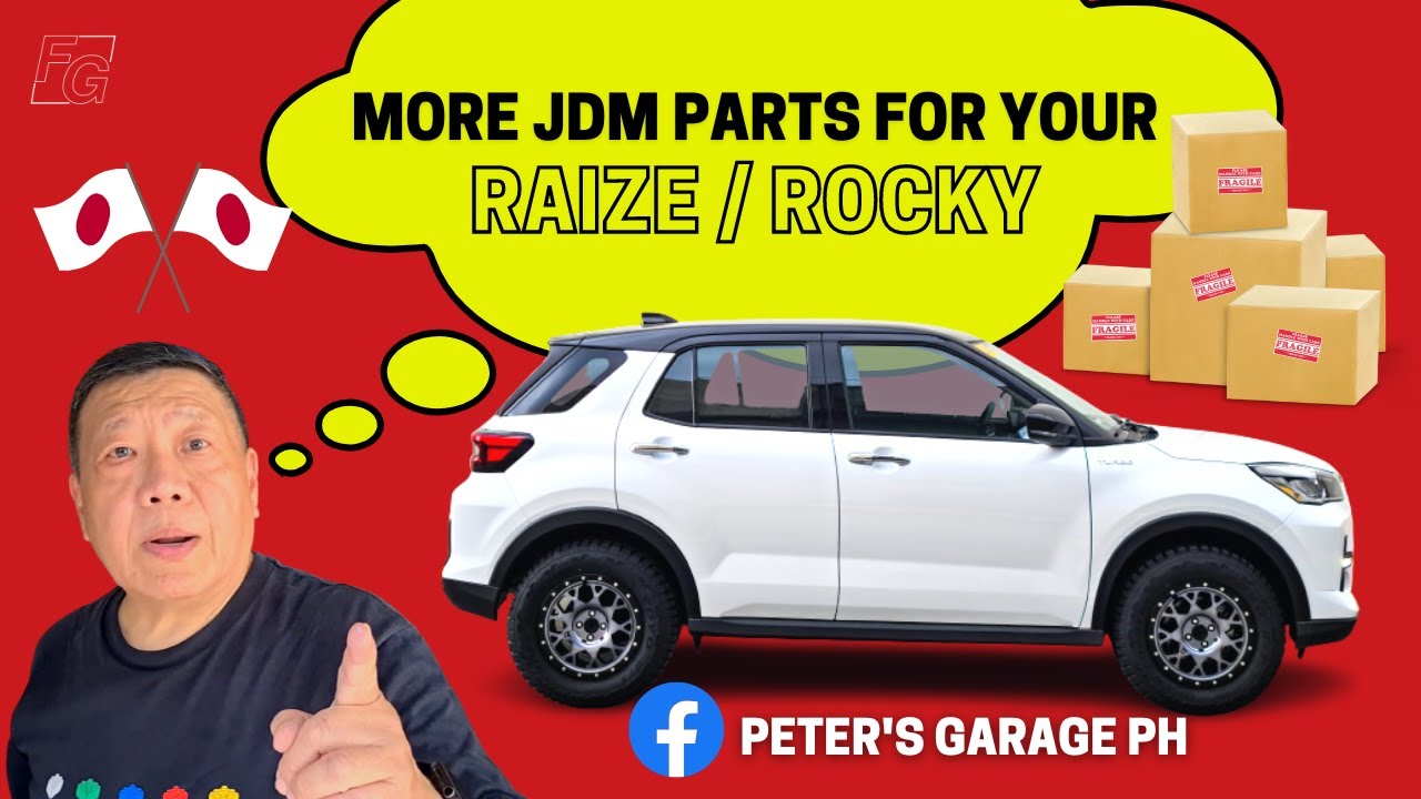 More authentic JDM Parts for the Raize! Who won the giveaway?