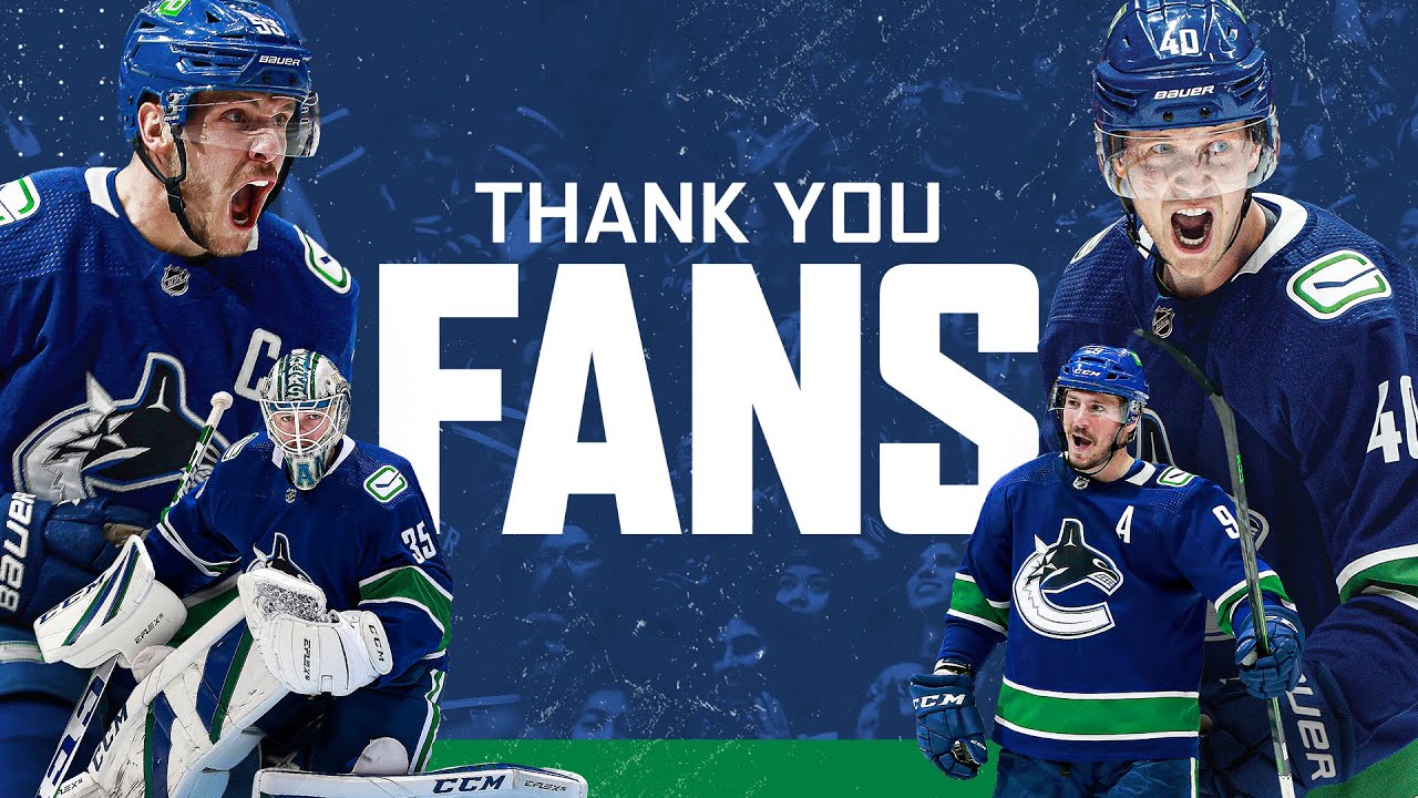 Thank You Canucks Fans 2021-2022