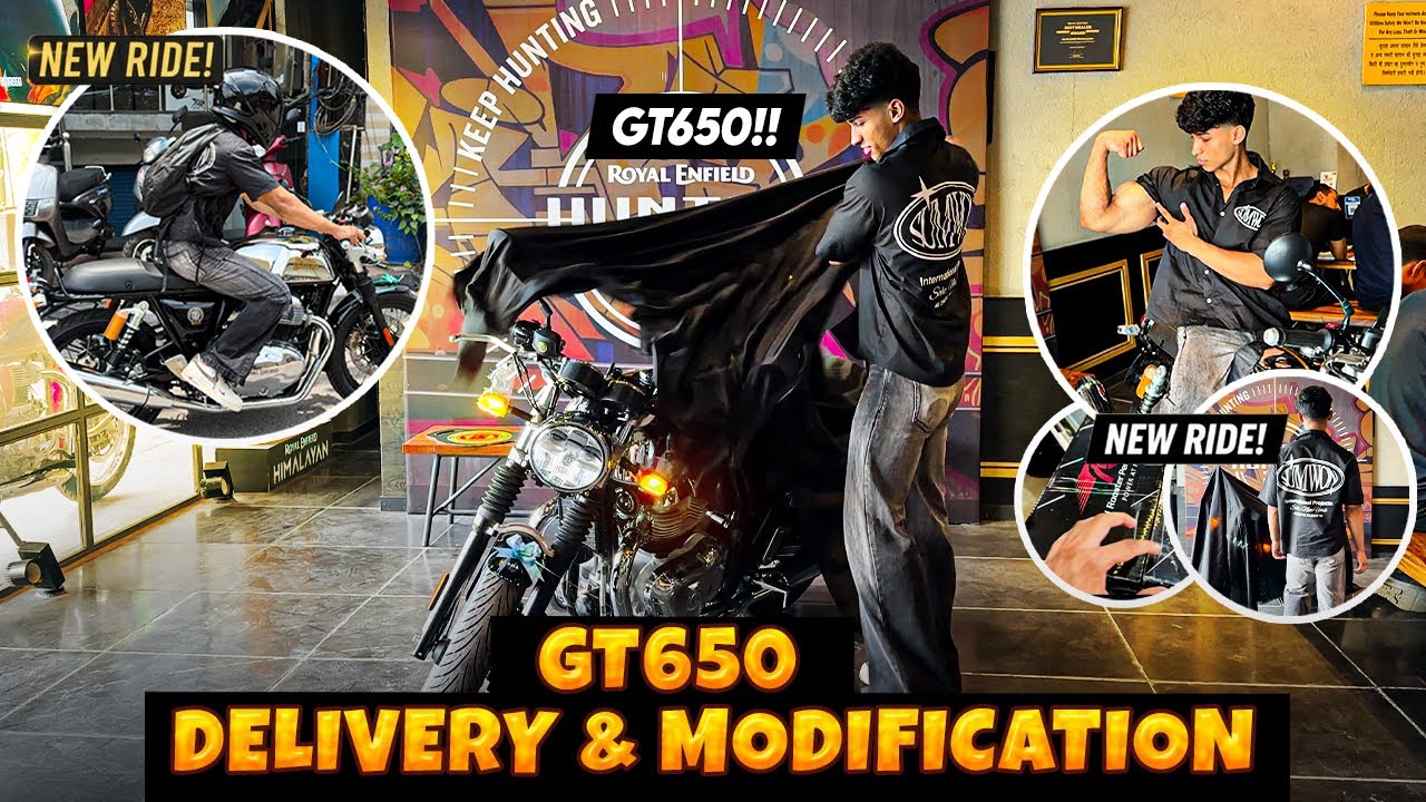 Buying my dream bike on my 21st birthday🥳|| Continantel GT650😱😱