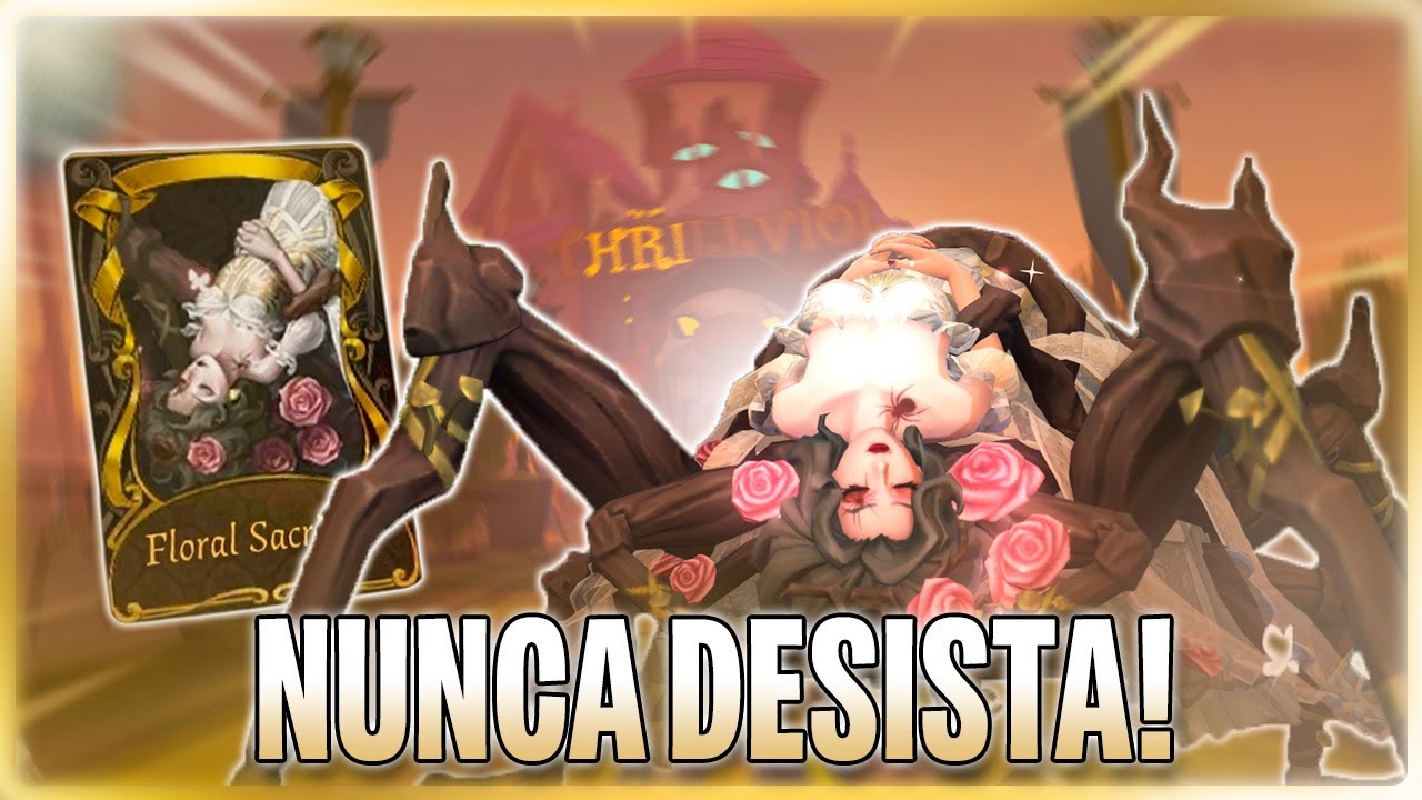 VIREI O JOGO ESTANDO SOZINHA! | Duo hunters - Soul Weaver Gameplay (Floral Sacrifice) | Identity V