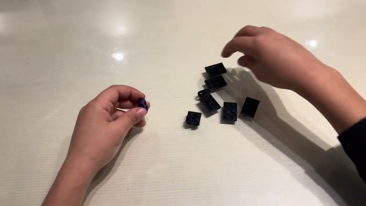 Lego enderman build (a minecraft movie )