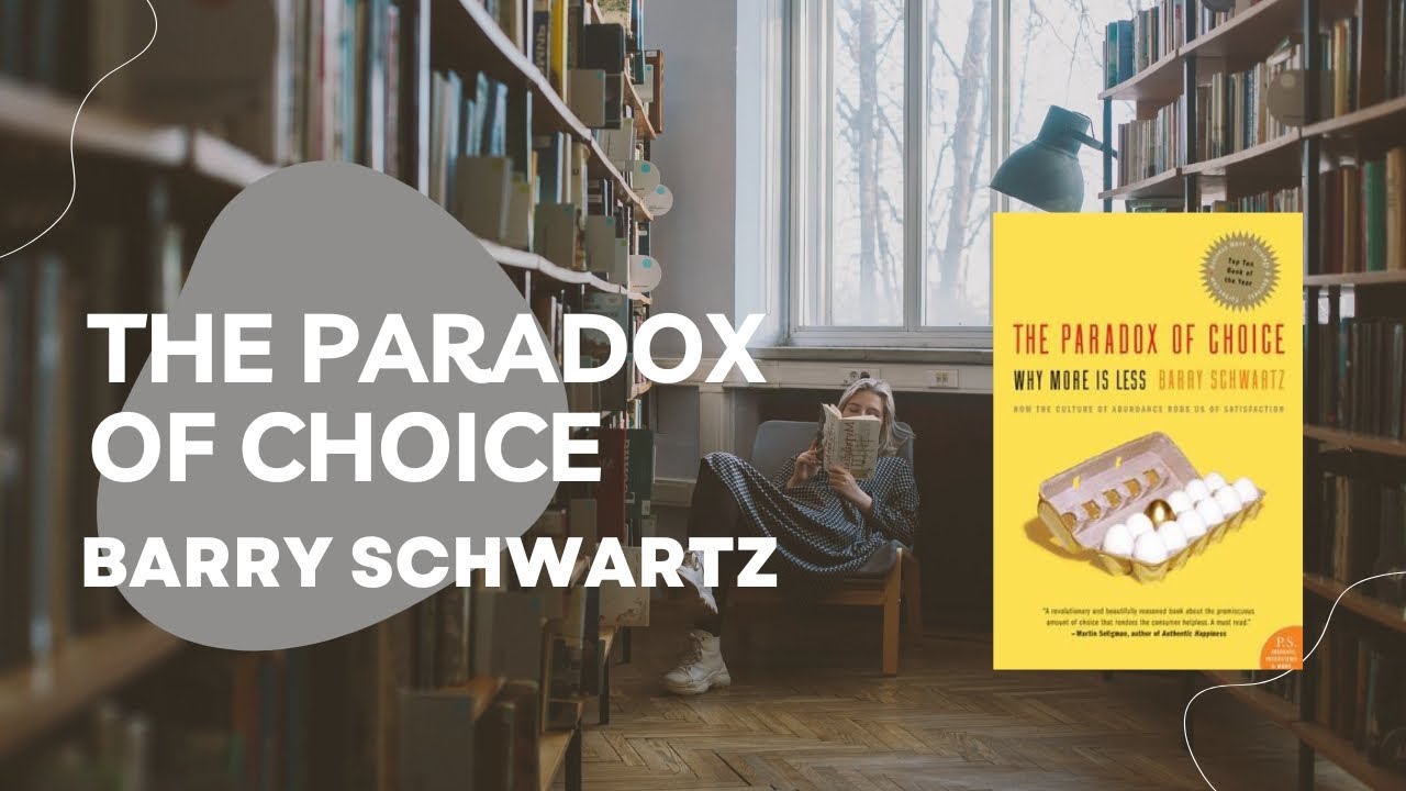 Book summary of The PARADOX OF CHOICE #booksummary #booksworld